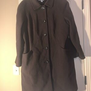 Women's Dark Brown Coat